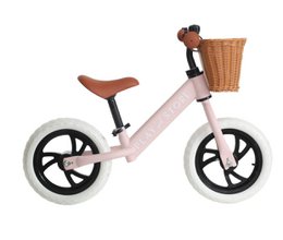 Balance Bike Pink Play and Store
