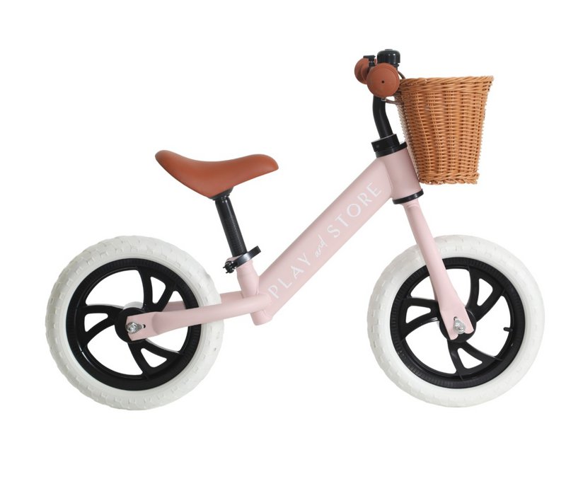 Balance Bike Pink Play and Store