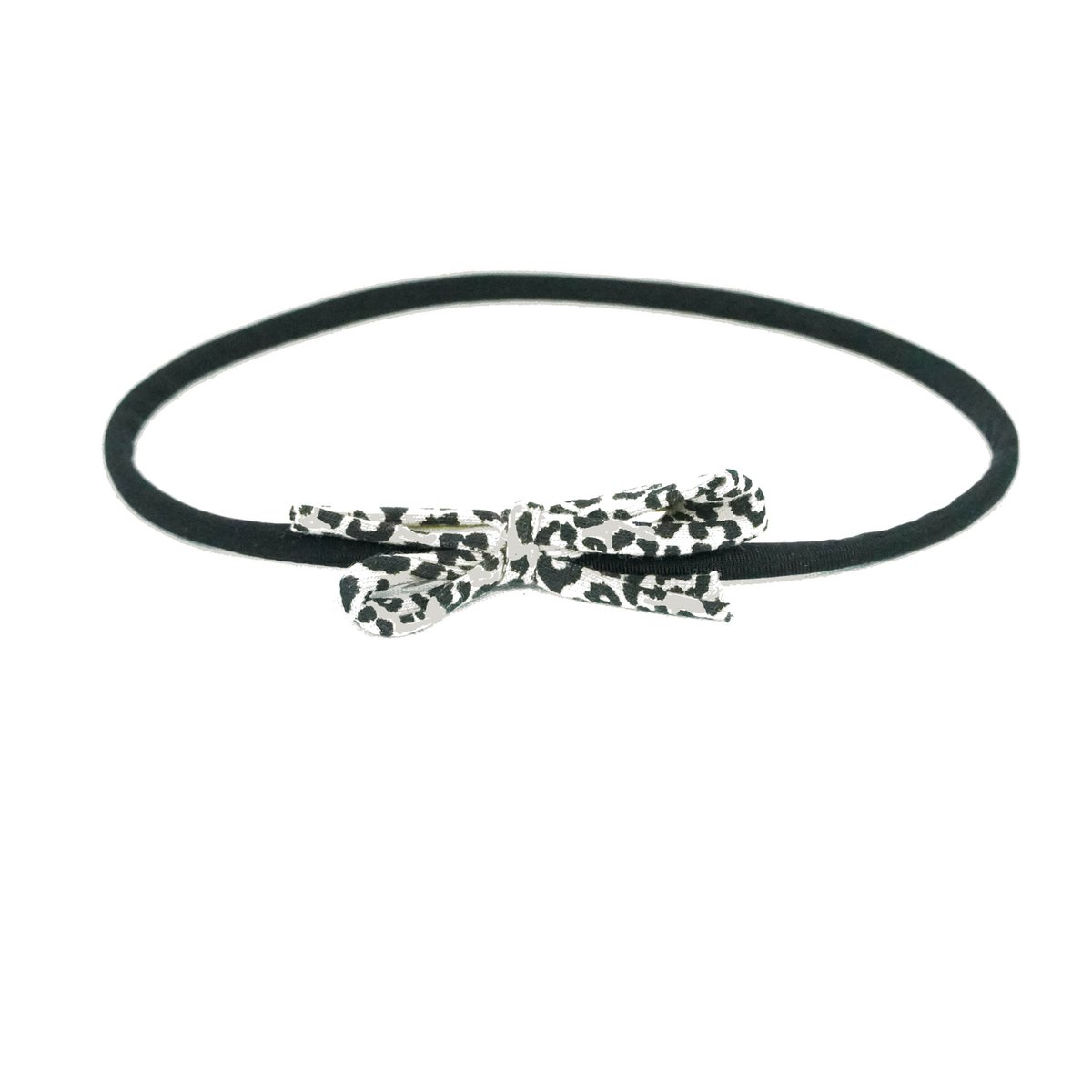 Bandeau bébé noeud panthère noeud Soft Elas sable OK 4172