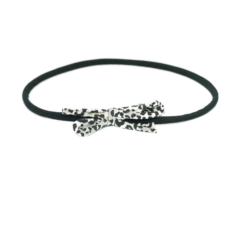 Bandeau bébé noeud panthère noeud Soft Elas sable OK 4172
