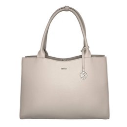 Straight line vanilla 15.6" laptop bag, made of durable material, with a simple and elegant design suitable for professional use.