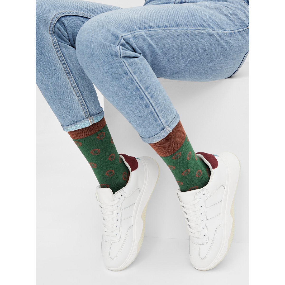 Bio Socken Monkeys - Bunte Socken mit Affen, Affen-Muster