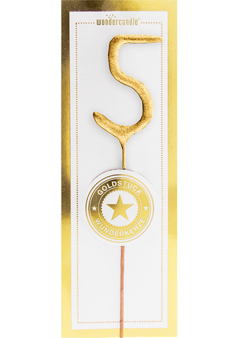 5 mini gold Goldstück Wondercandle® mini