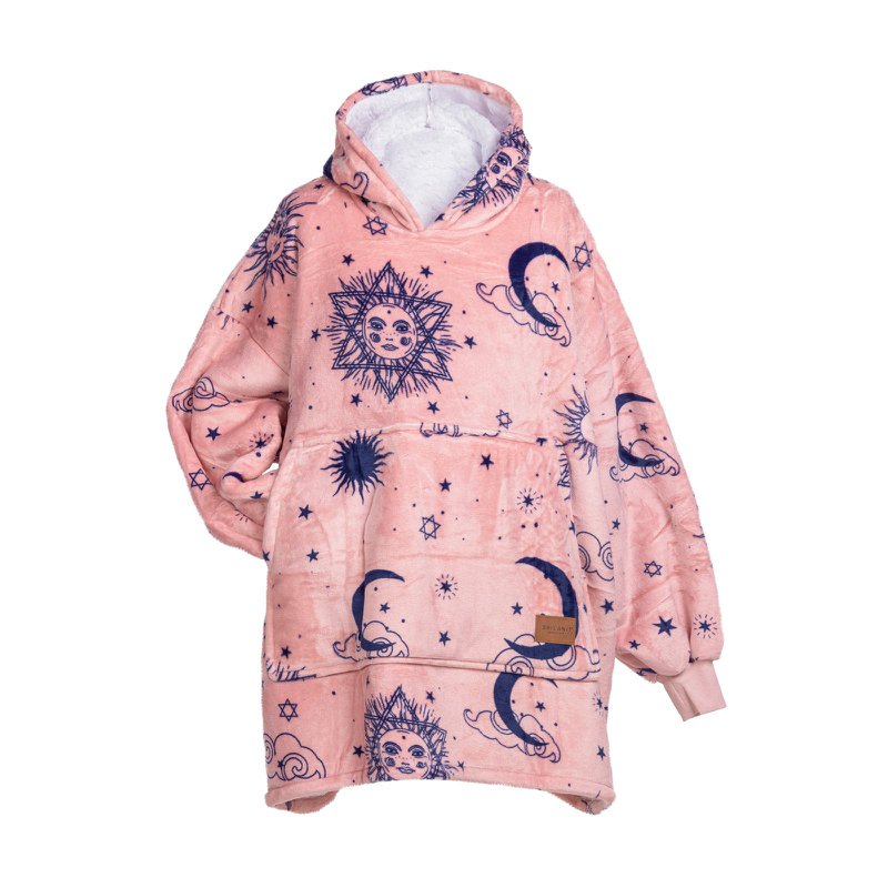 Vitapur - Hoodie blanket + socks - Carrol Pink