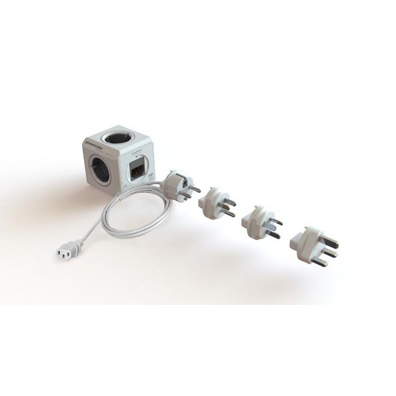 PowerCube ReWirable (grigio, viola)