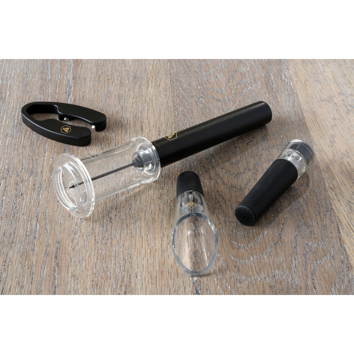 LAGUIOLE AIR PUMP WINE OPENER WINE BOX 4 ACCESSORIES