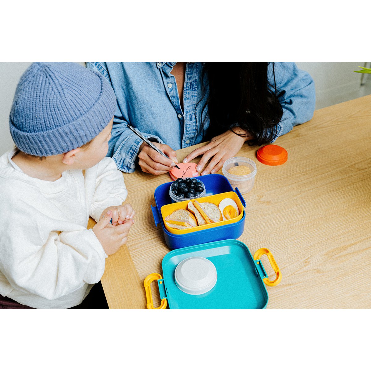 Rikko Kids Snack Boxes – 3-Pack (185ml) with Easy-Open, Kid-Friendly Lids