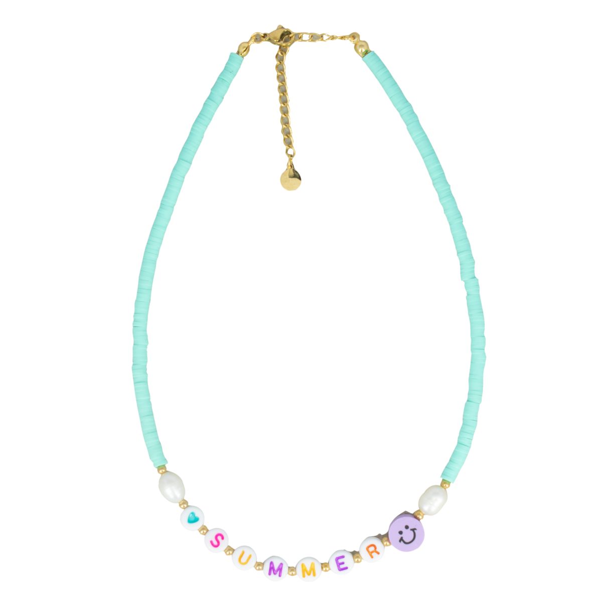 Surf Necklace | Mint | Summer