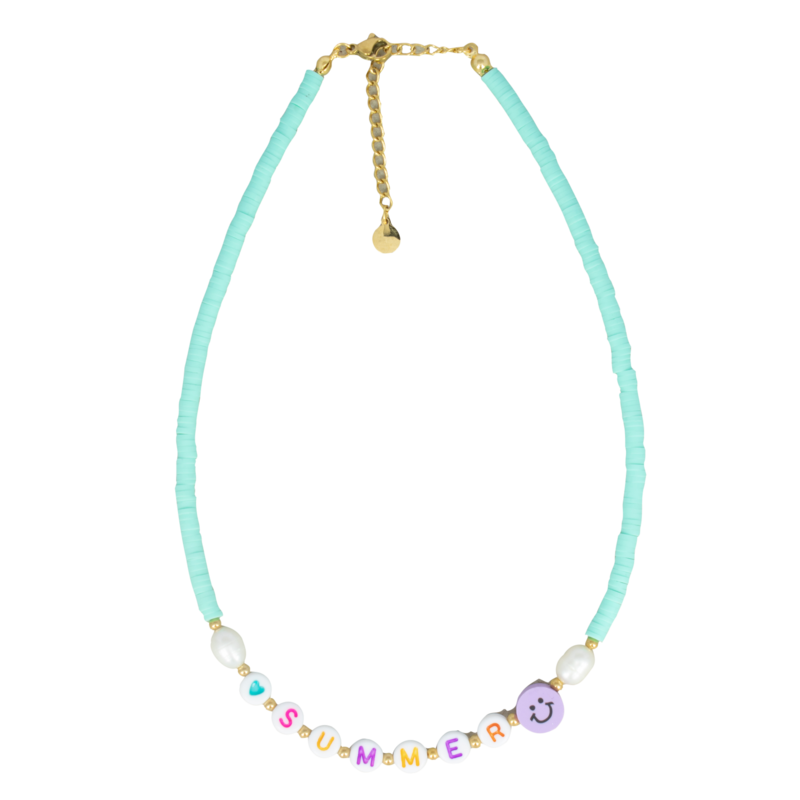 Surf Necklace | Mint | Summer