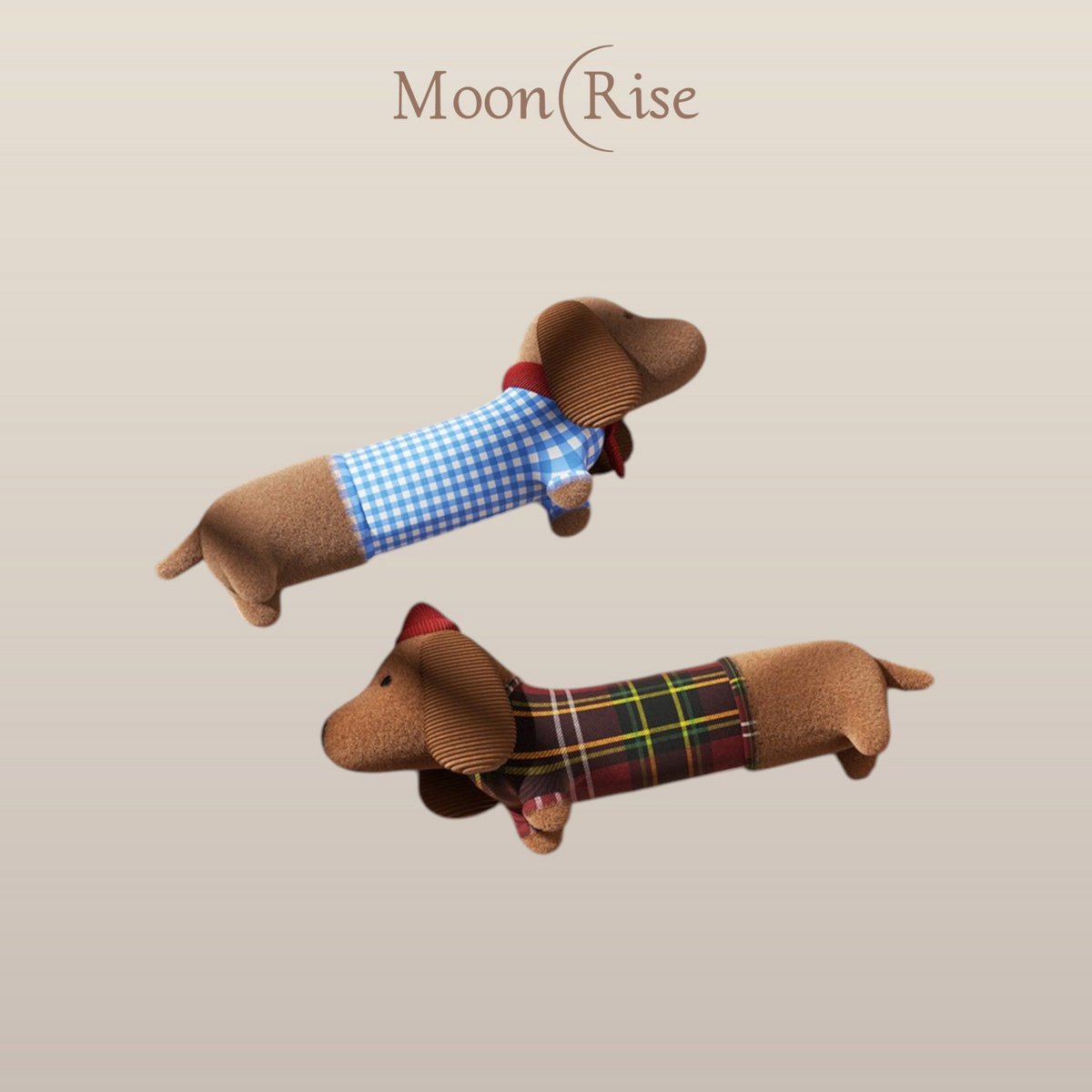 Sausage dog squeaky toy