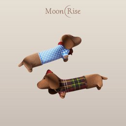 Sausage dog squeaky toy