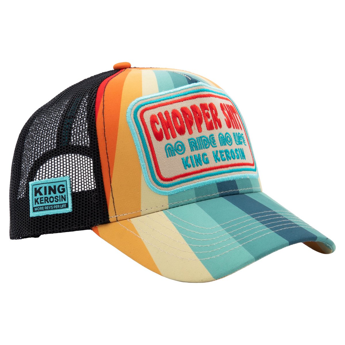 Trucker cap 'Chopper Shit' in multicolored