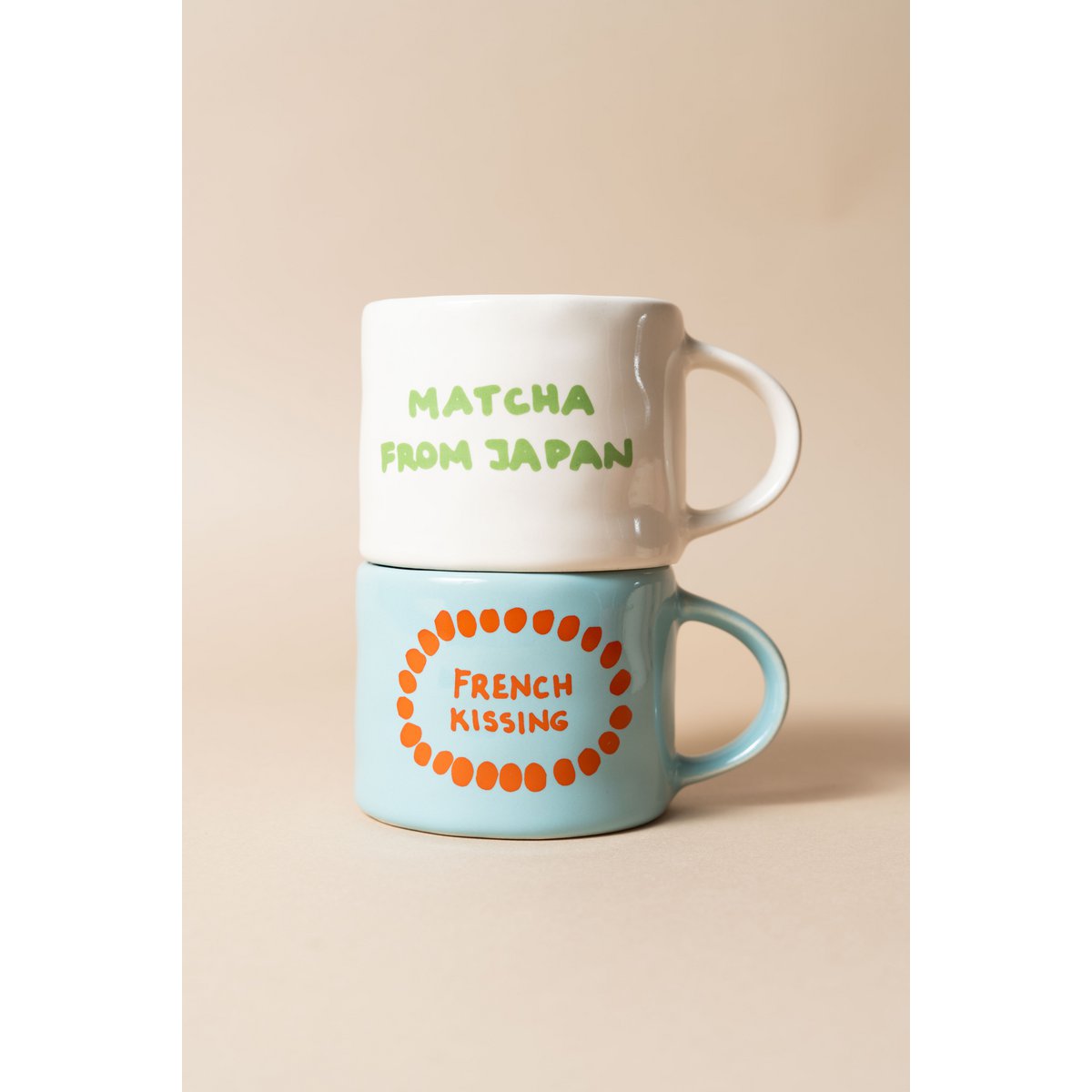 Handgemaakte Sisi -mok, matcha