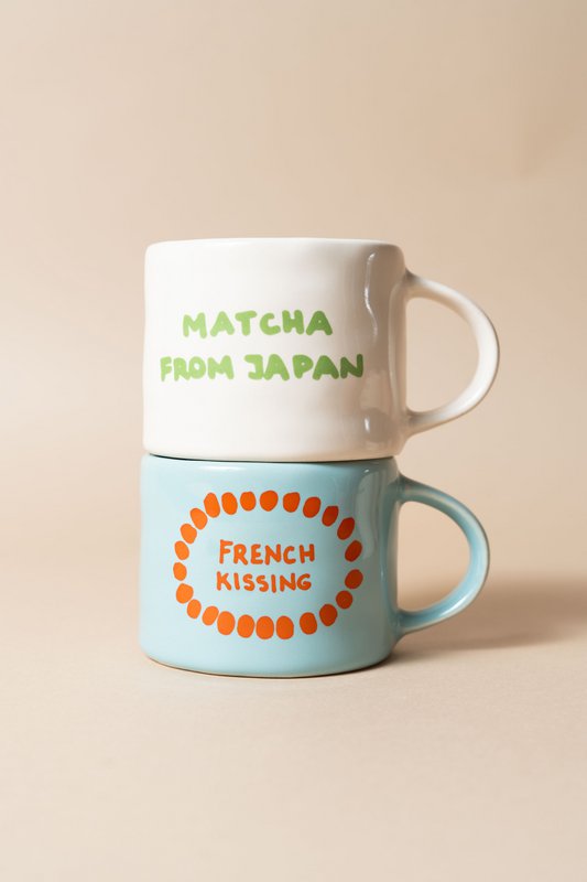 Handgemaakte Sisi -mok, matcha