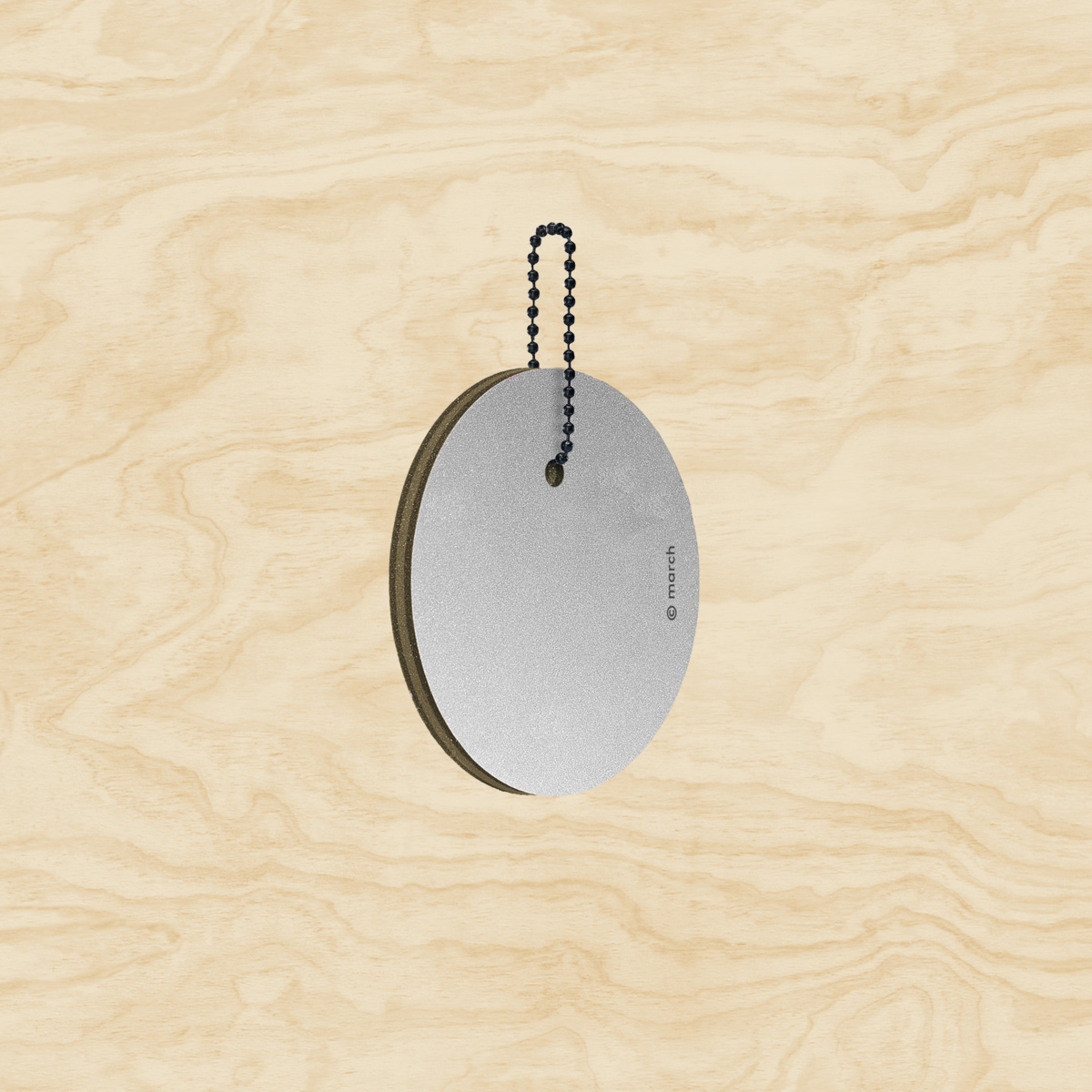 Reflektor aus Holz SILBER