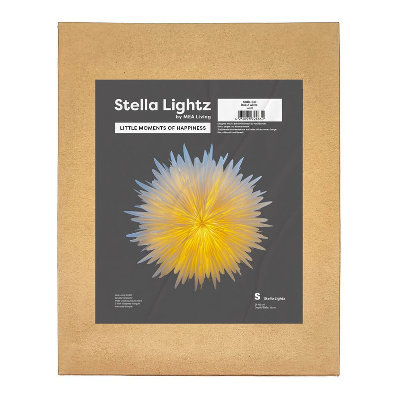 Stella-Dalia, perkamentpapier wit 40 cm