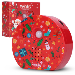 Melodiez Christmas noises with sensor - box incl. Batteries and 4 Christmas numbers and a greeting Santa