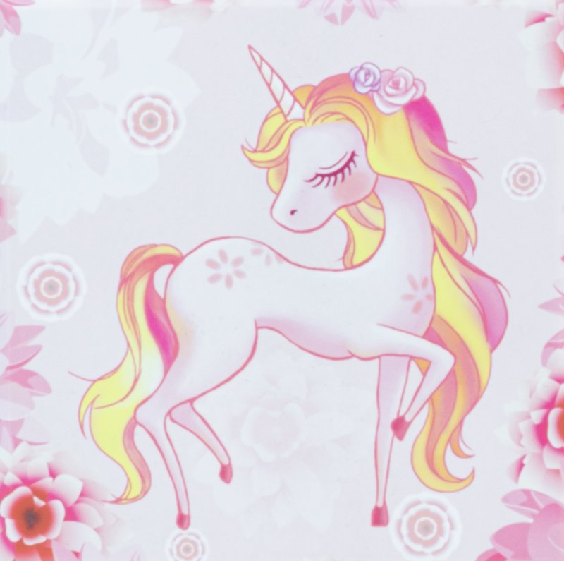 COFRE DE MÚSICA UNICORNIO FLORES