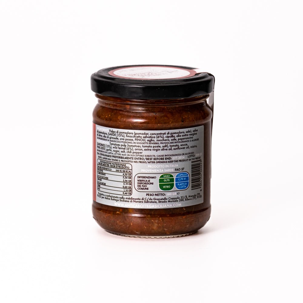 Nudelgewürz mit Sardinen 180