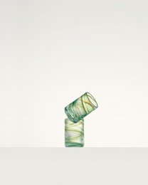 Verres à liqueur Sea Foam Green