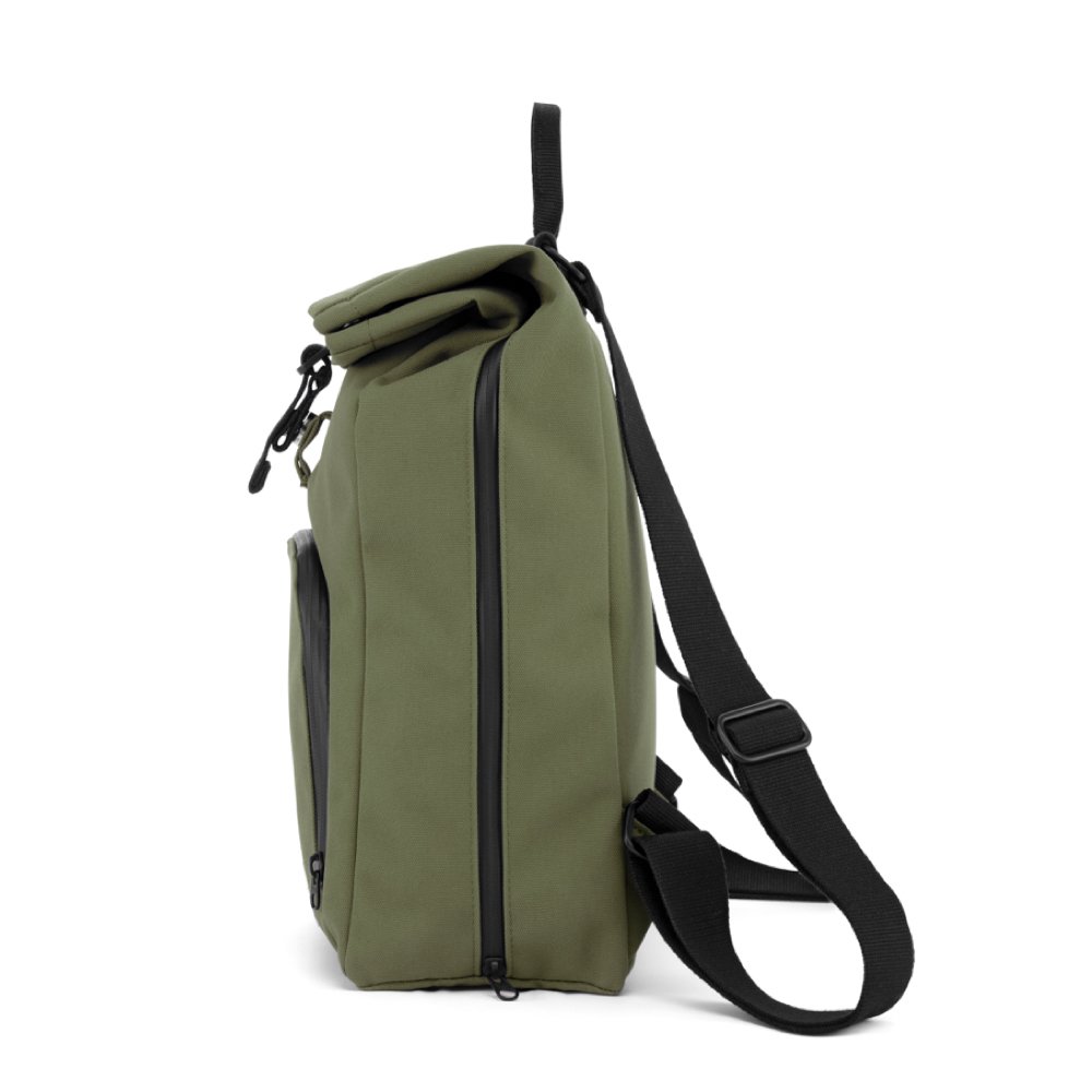 vegan bag | canvas - forest green