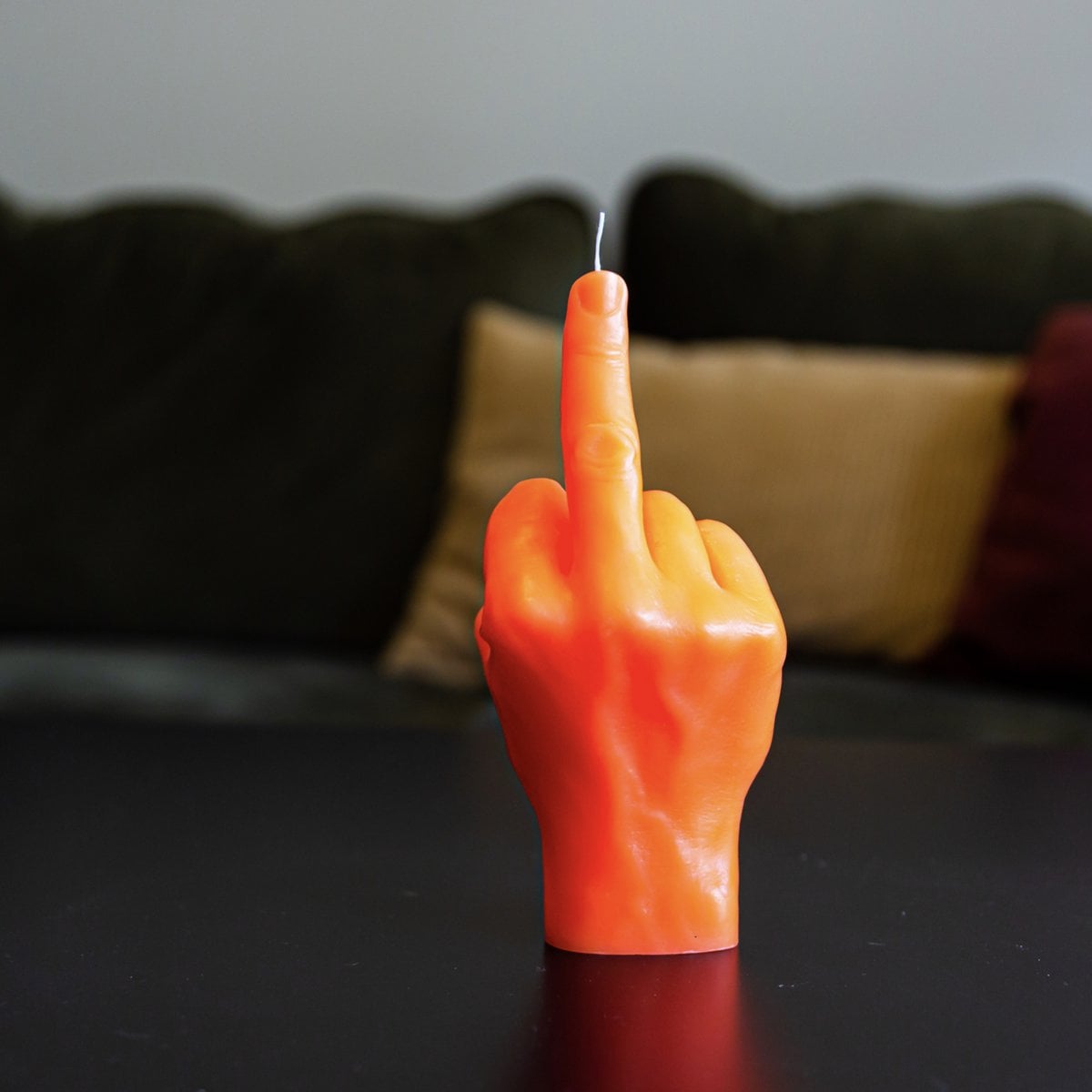 F*ck you kaars neon oranje