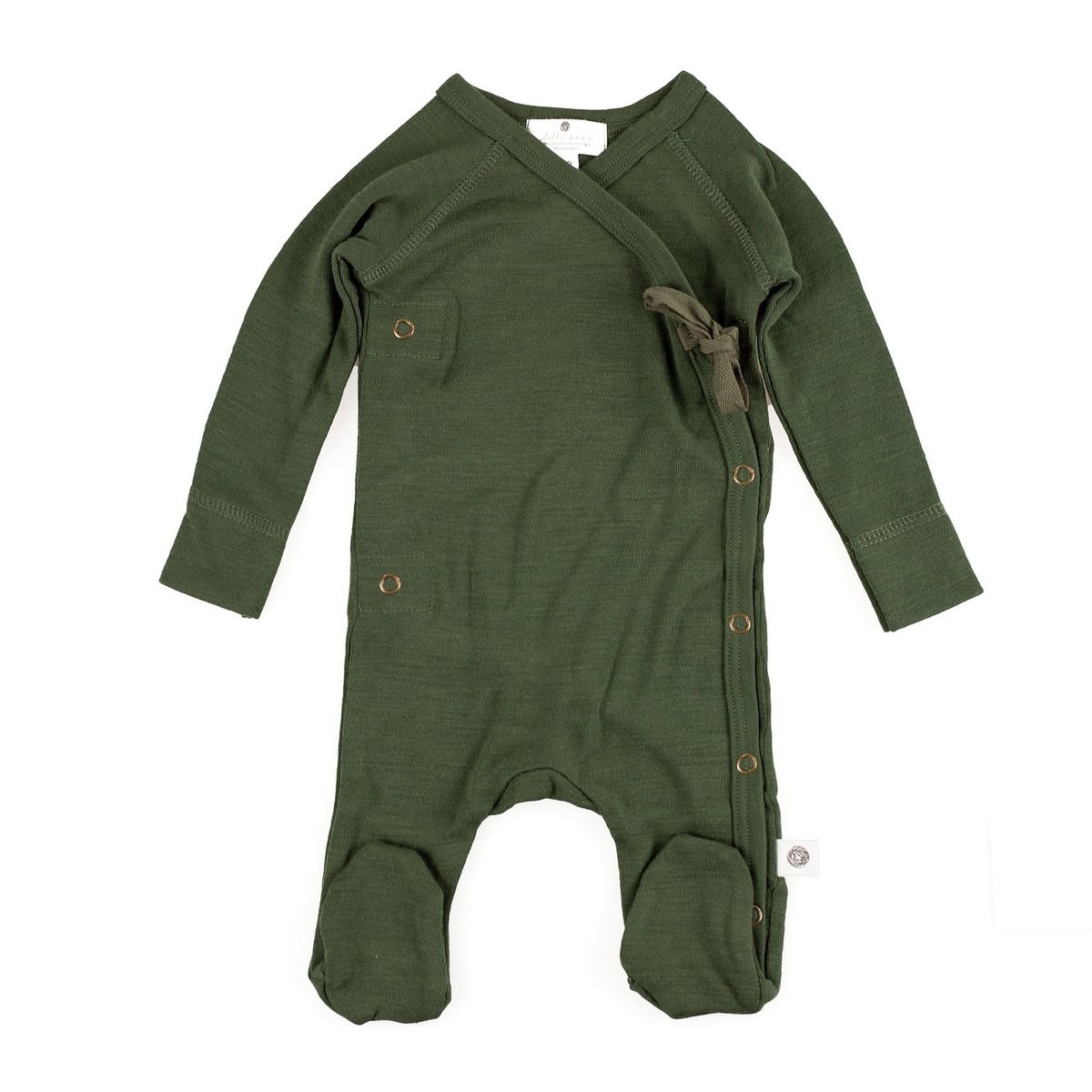 Traje de lana / traje de gateo - Lana merino - Verde rifle