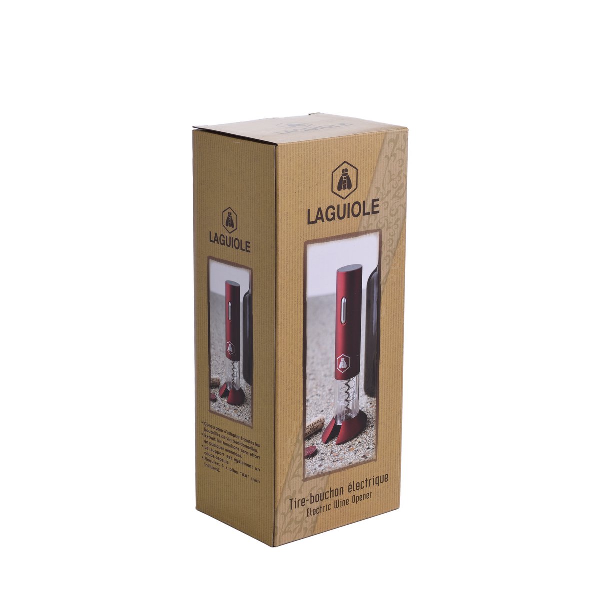 LAGUIOLE ELECTRIC CORKSCREW WINE OPENER