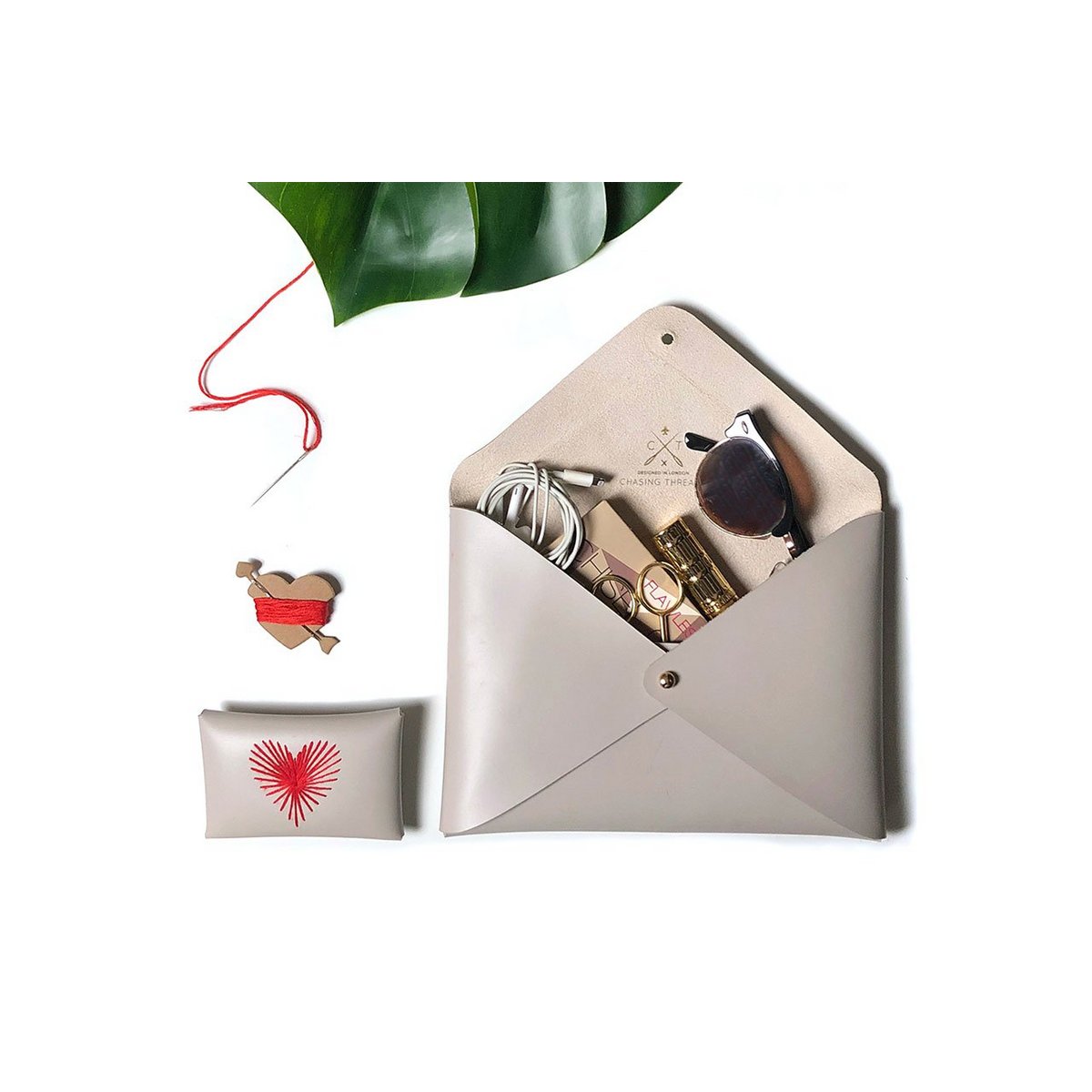 POCHETTE ENVELOPPE CŒUR COEUR