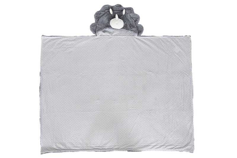 POLYESTER BLANKET 100X75X20 HOOD 3 SURT. BE210612