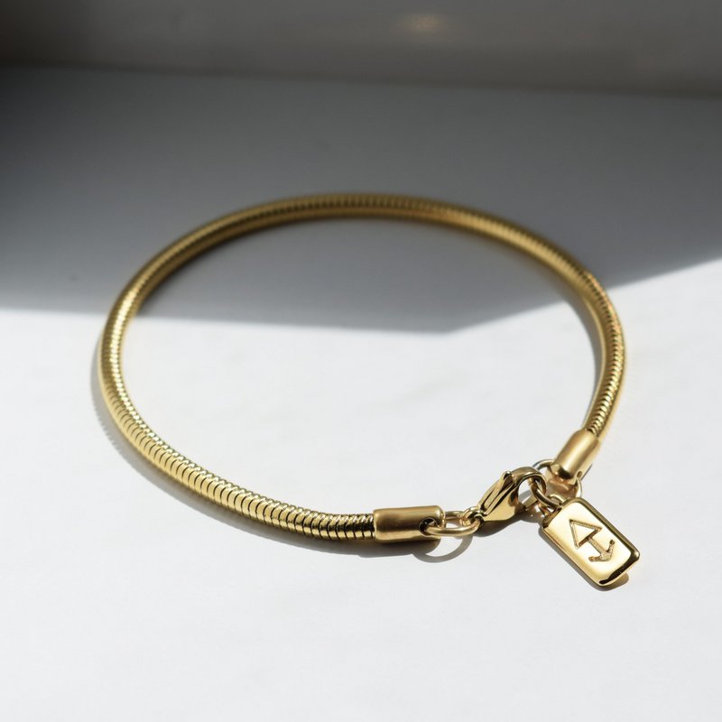 Gold (18K vergoldet) 19 cm