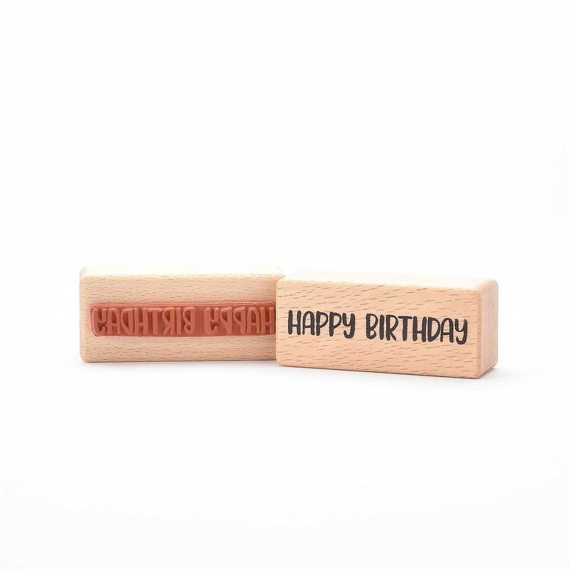 Stempel: Happy Birthday