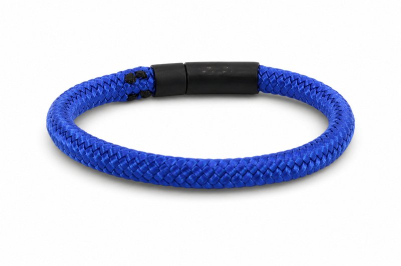 Seilarmband 6mm - Ruyter-Kollektion | Ausgabe schwarz