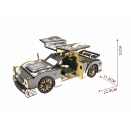 Bouwpakket Sportauto spotkał się z Vleugeldeurenkleur