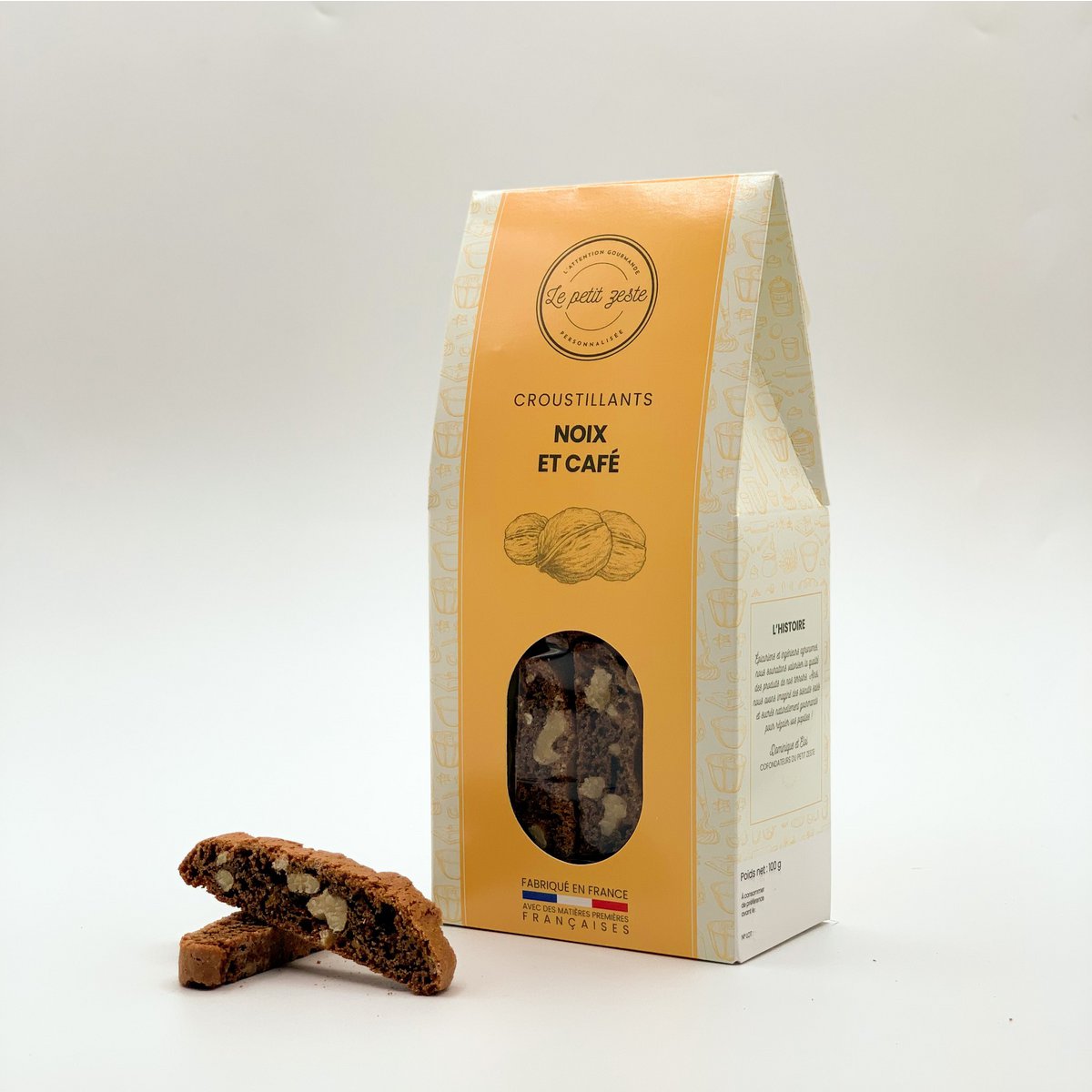 Koekjes - Krokant - noten en koffie