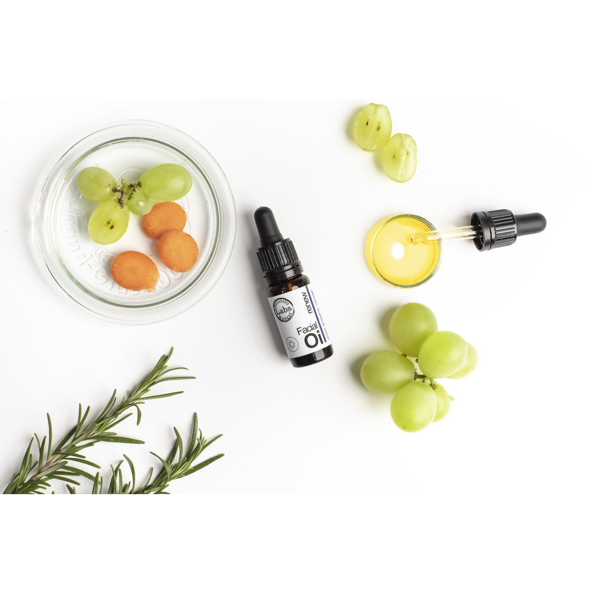Aceite facial de día : renovar