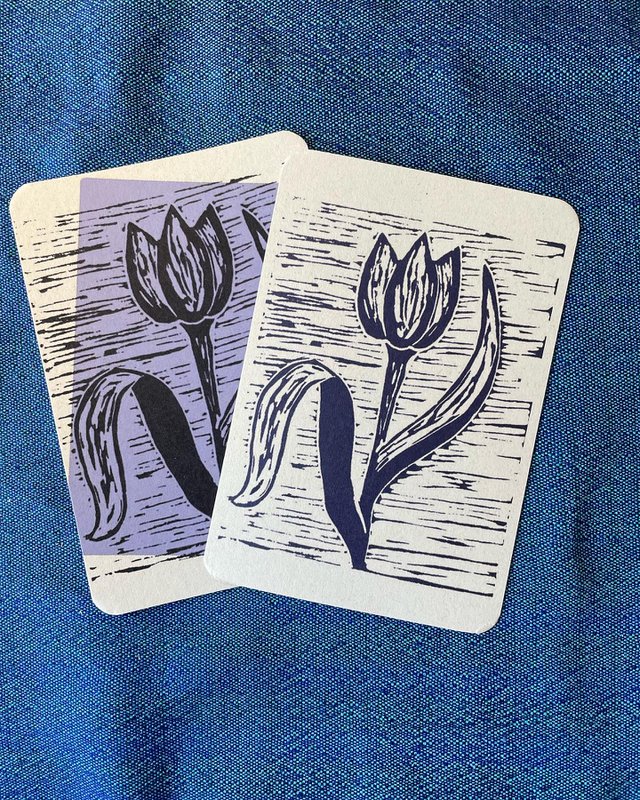 Cartolina del tulipano
