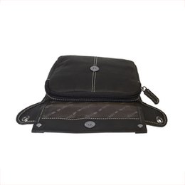 Gürteltasche Leder oder Festivaltasche aus Leder in 3 Farben mit verstellbarem Schulterriemen und Überschlag