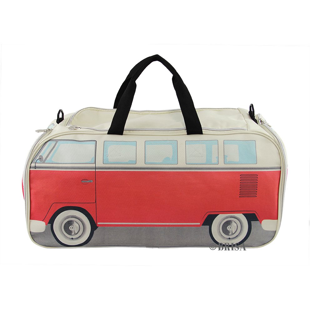 Torba sportowa Volkswagen VW T1 Bus Sport - duża/czerwona