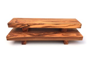 Sushi Brett Servierbrett Sushiteller Olivenholz Handarbeit