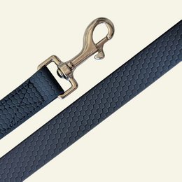 Waterproof multi-position leash Night blue 250cm