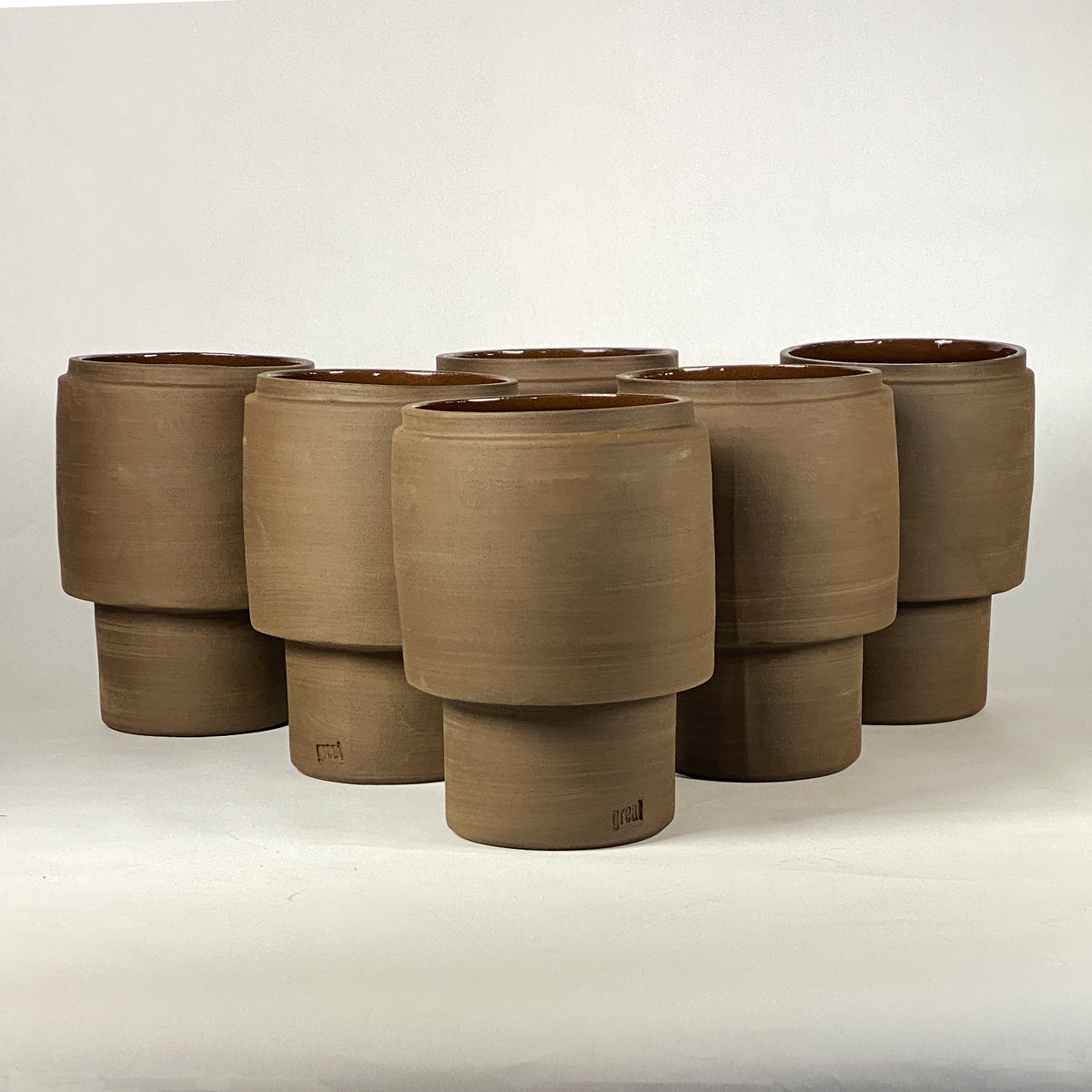 Banzai Vase Naked | Keramik | Plantepotte | Wabi Sabi | Ler