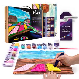 Okto Sensory Art 3D Schilderen - Meesterwerk - Bloembedden In Nederland, Vincent Van Gogh