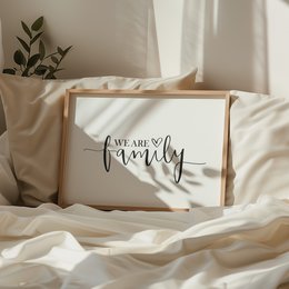 Poster: We are family