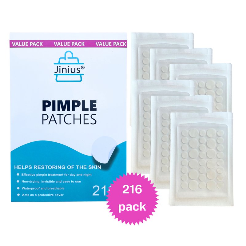 Pimple Patch - Acne Patches - Value Pack - 216 stk