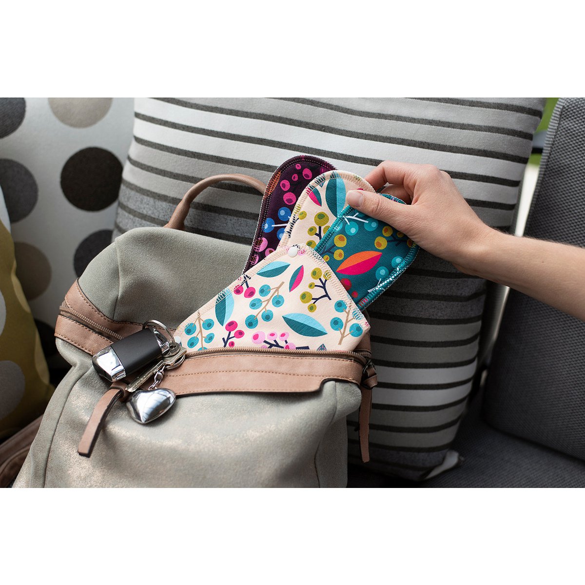 Double-Pocket Wet Bag (Size S) & optional Strap