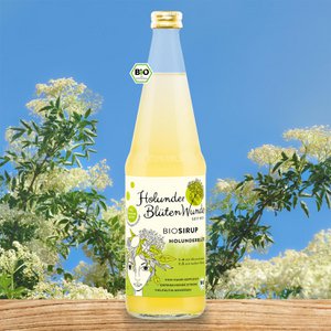 Bio-Holunderblüte HolunderBlütenWunder-Sirup