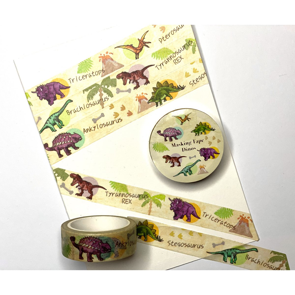 Ruban de masquage Dino / Washi Tape