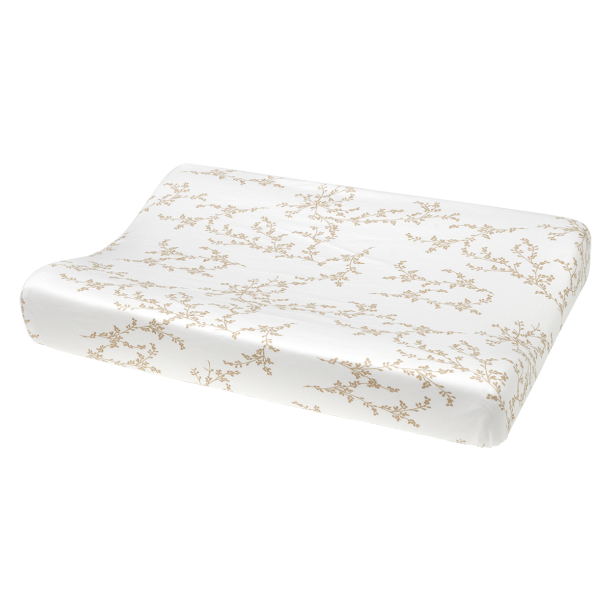 Changing pad cover jersey print Branches Sand