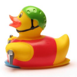 Pato de goma bote de remos pato de goma